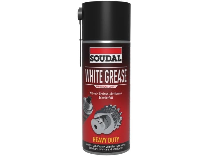 Технически спрей Бяла грес Soudal 400мл