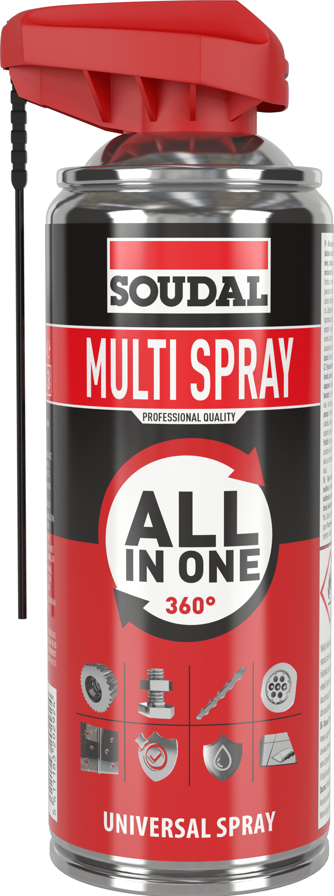 Технически спрей Мулти Soudal 400мл