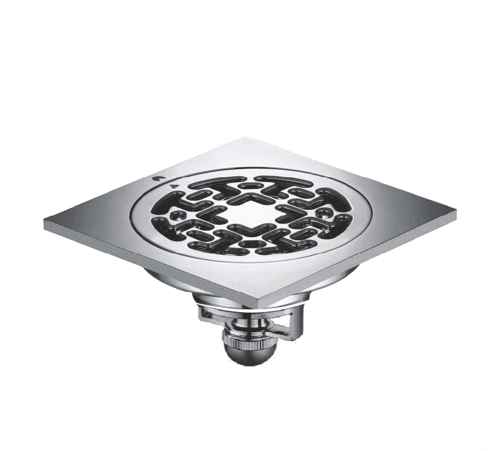Точков прав/рогов магнитен сифон MAGdrain Classic Chrome C06G50-G 100х100мм
