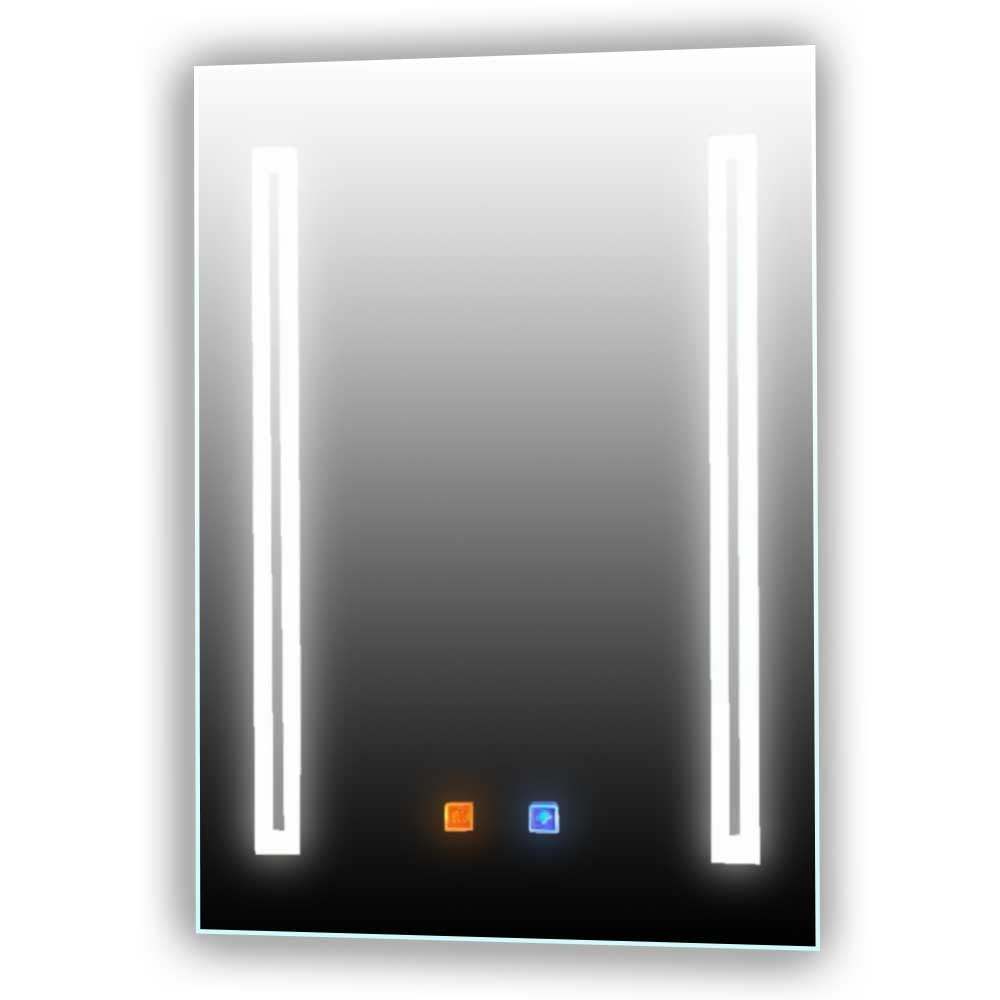 Огледало за баня с LED осветление и функция против изпотяване Makena H-138 / 50x70см