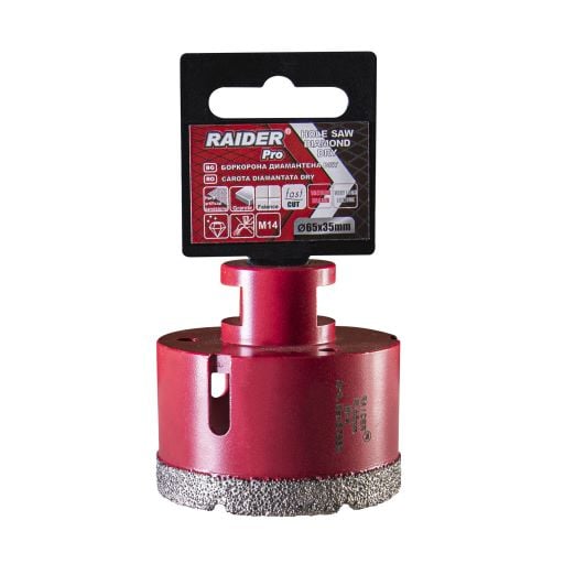 Боркорона Raider Diamond Dry M14 ø65мм