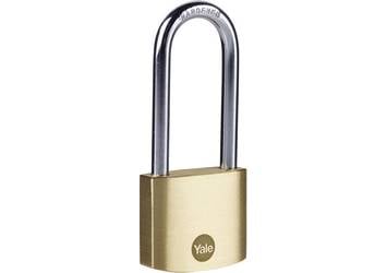 Месингов катинар Yale LS pk 1 / 50мм с дълга скоба
