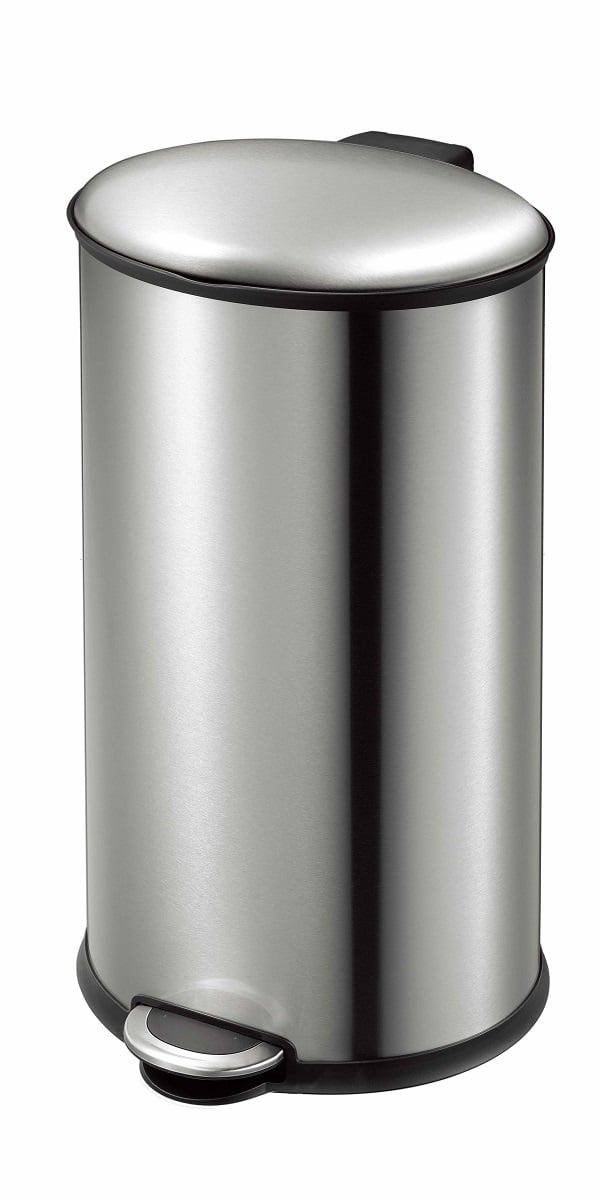 Кош за боклук с педал Ellipse Step Bin 30л драскан хром