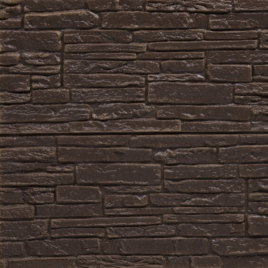 Топлоизолационно самозалепващо пано Cultural Stone A 70x60x1.2 сm кафяво 