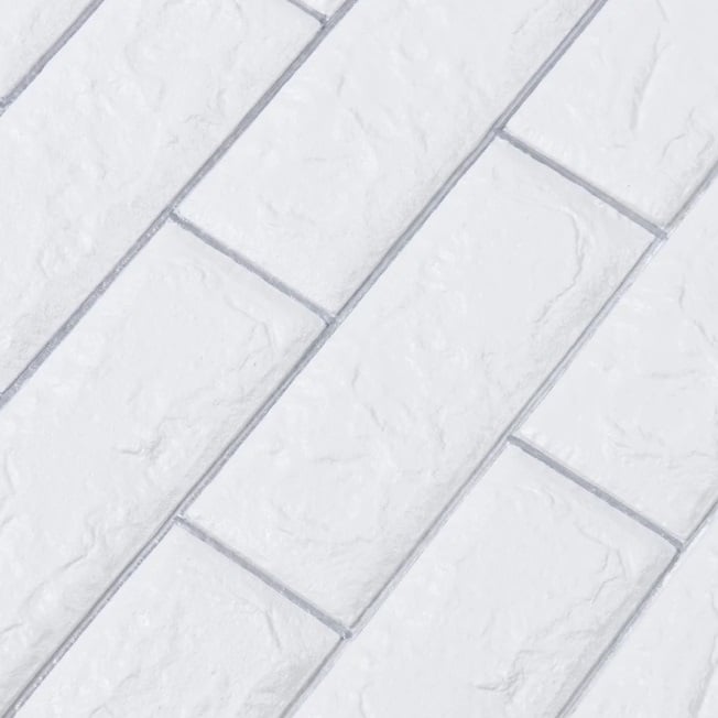 Топлоизолационно самозалепващо пано Cultural Wall 70x77x0.8 сm / сива тухла 