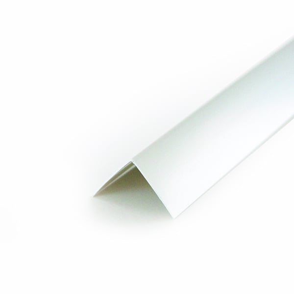 PVC V профил Ideal 15х15mm бял 2.7m 