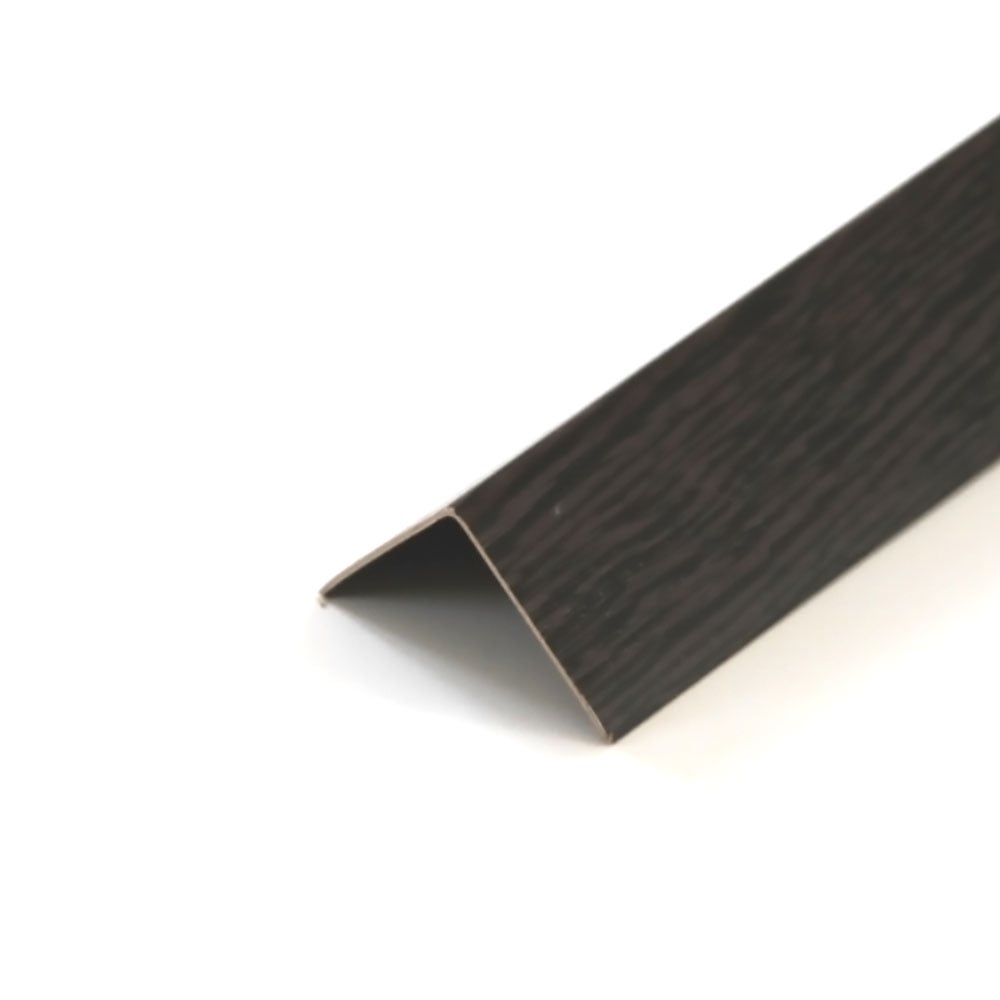 PVC V-профил Ideal 301 Венге 15х15mm 2.7m
