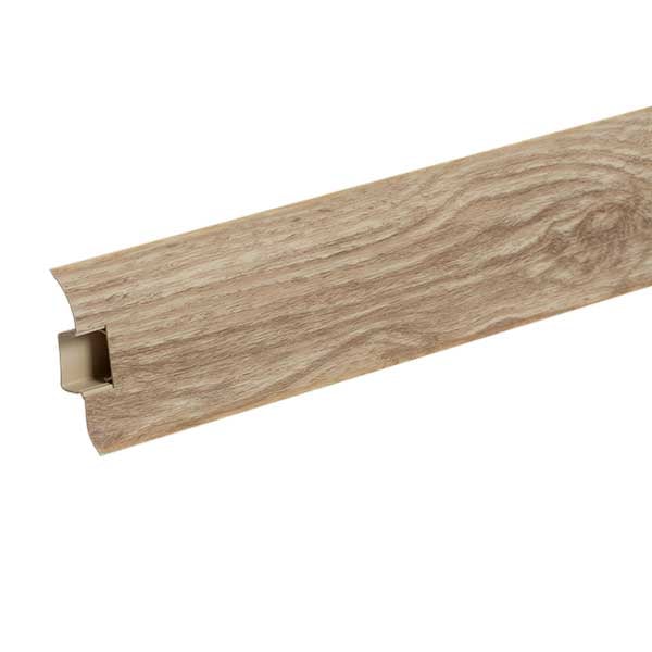PVC перваз с кабел канал Ideal Optima 55/228 Дъб Класически 2.5м