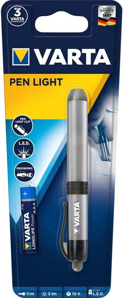 Фенер Varta 16611 Pen Light 1AAA