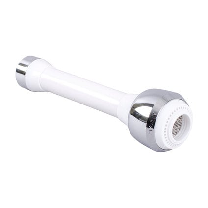 Водоспестяващ аератор Siroflex Sirius 2508/S 14см бял F22x1-M24x1