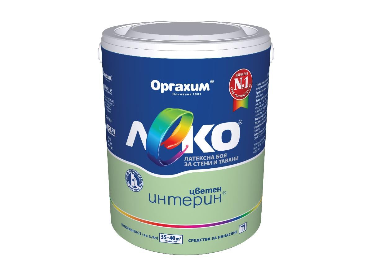 Интериорен латекс Леко цветен интерин / Бамбук 2.5л