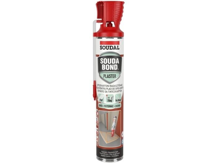 Ръчна пяна за лепене на гипсокартон Soudal Soudabond Easy 750мл