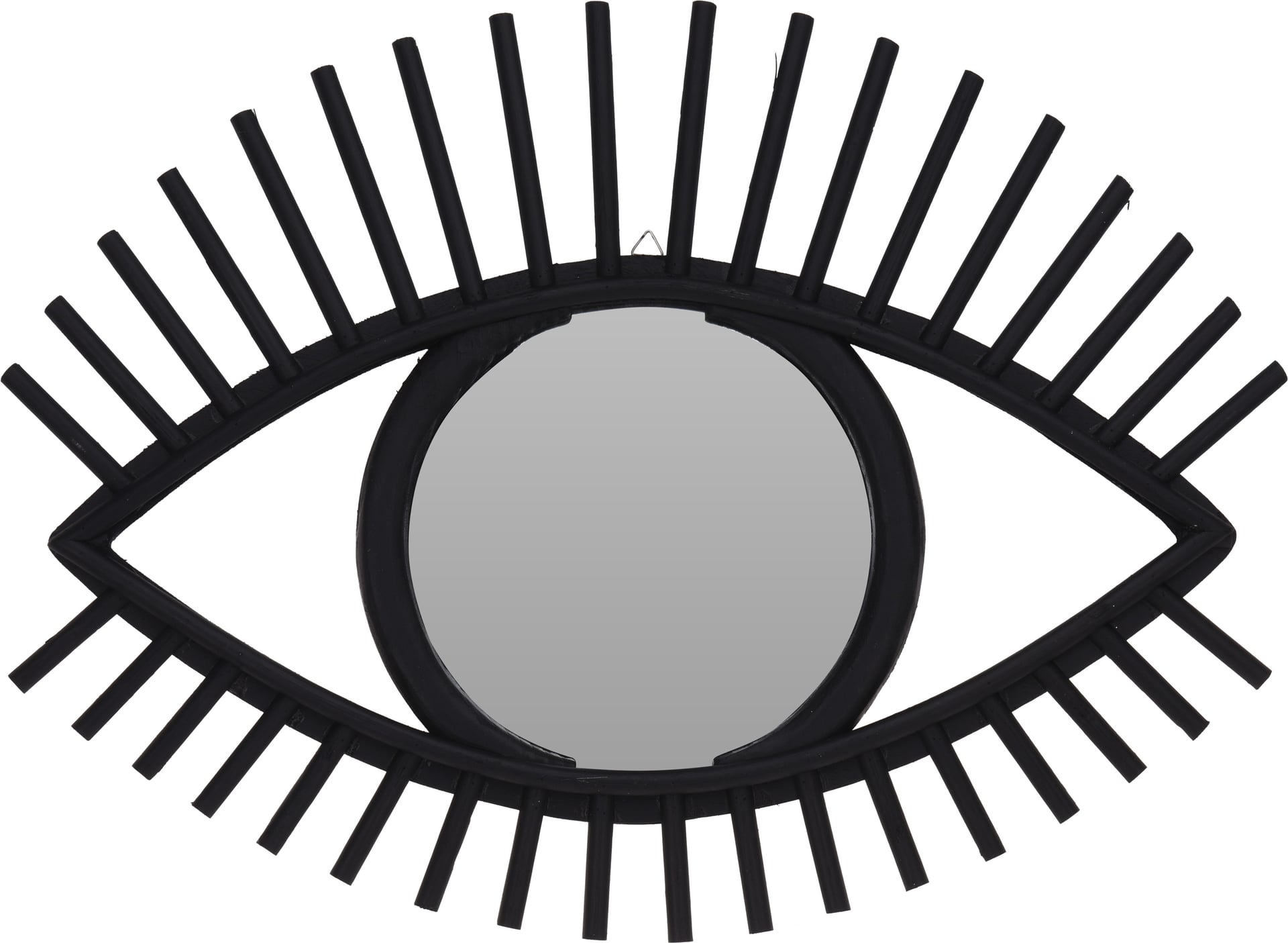 Огледало Eye Бамбук 50 см Черно