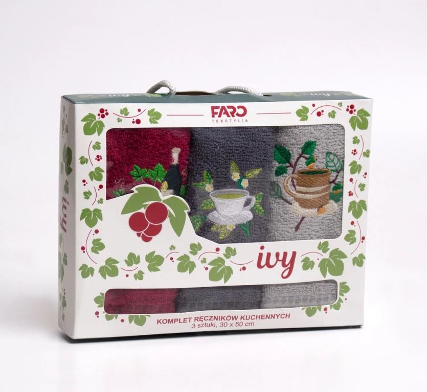 Хавлиени кърпи Ivy 30/50см памук 3 броя