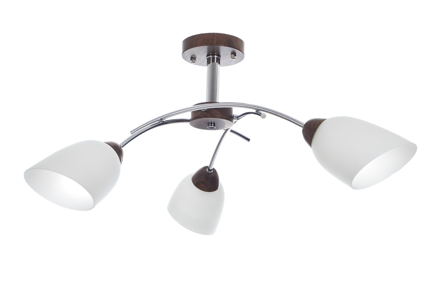 Полилей с подвижни рамена EL 1822/3 DW тъмно дърво 3x28W Е27 