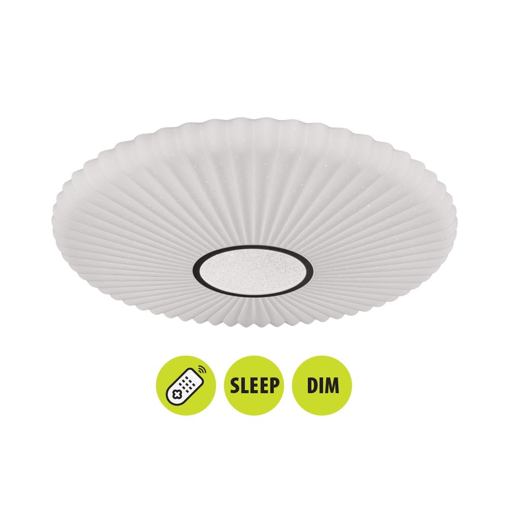 Мултифункционален LED плафон с дистанционно Vivalux Zara 60W / 3000-6400K