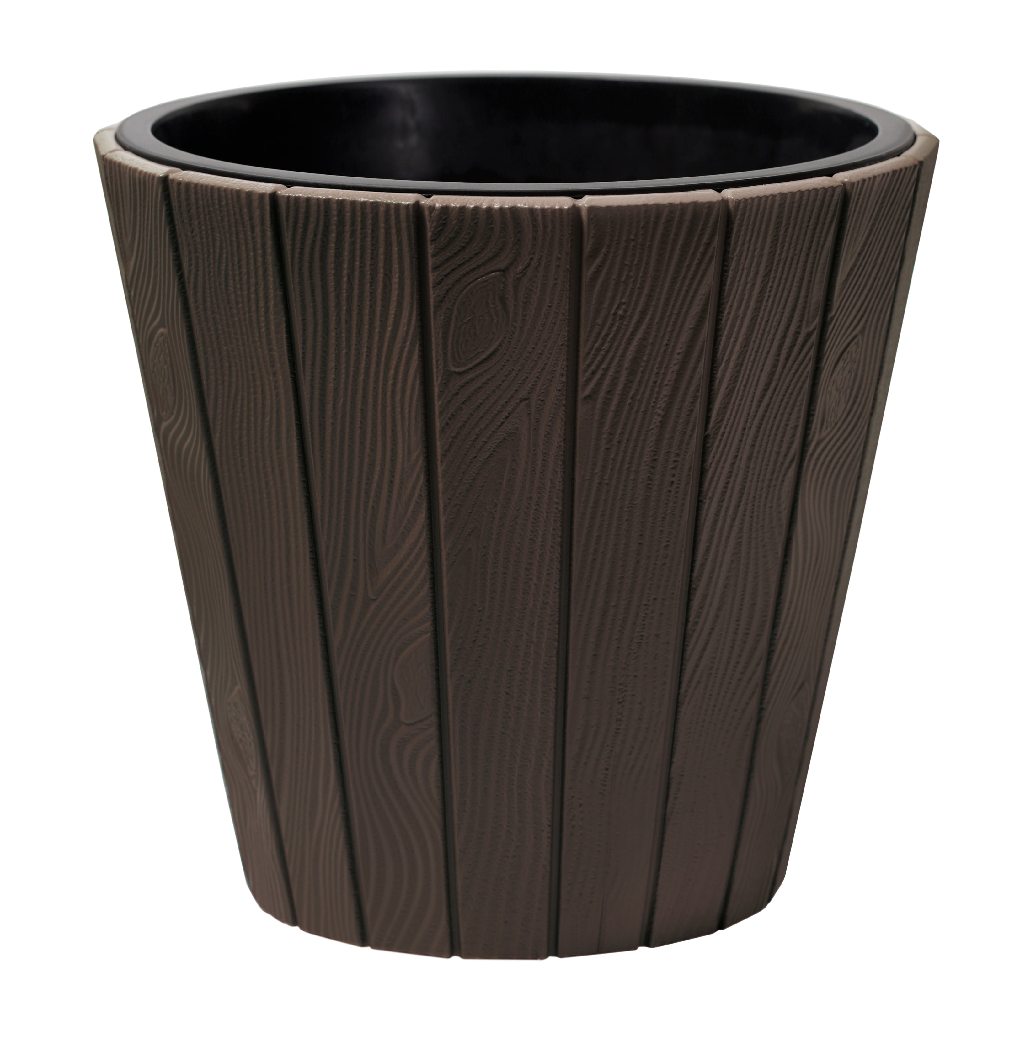 Кашпа Woode 35x35x33см кафява
