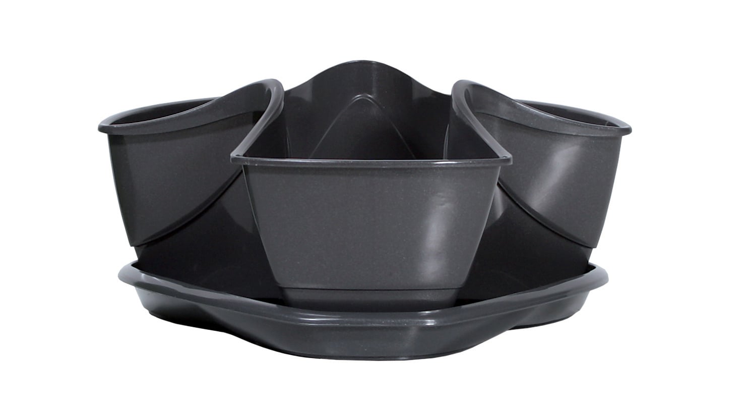 Саксия Trio Coubi h14cm антрацит