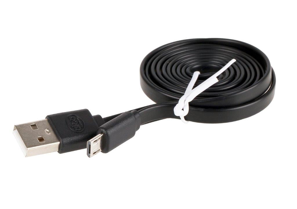 Кабел микро USB Alca 1м черен