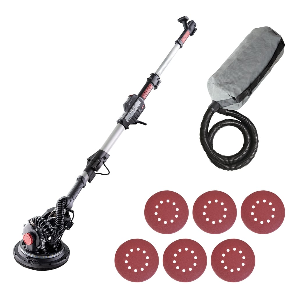 Шлайфмашина за стени и тавани Raider RD-DS06 900W Ø225мм самозасмукваща 