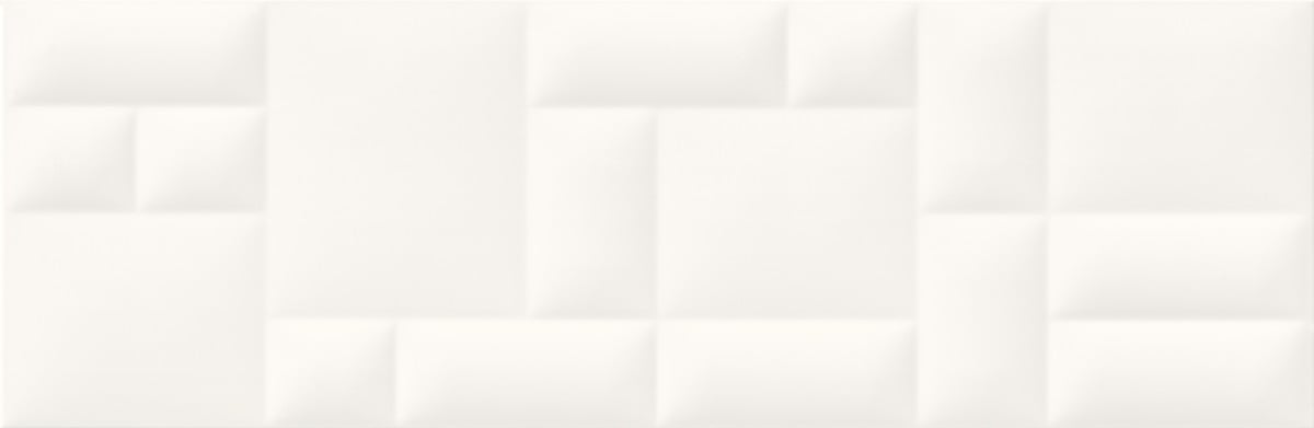 Стенни плочки Pillow Game White Structure G1 Nt038-001-1 /  29x89см