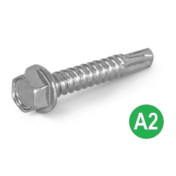 Винт PRO M DIN 7504К A2 Stainless 304 steel 4.8х25мм / 10 броя