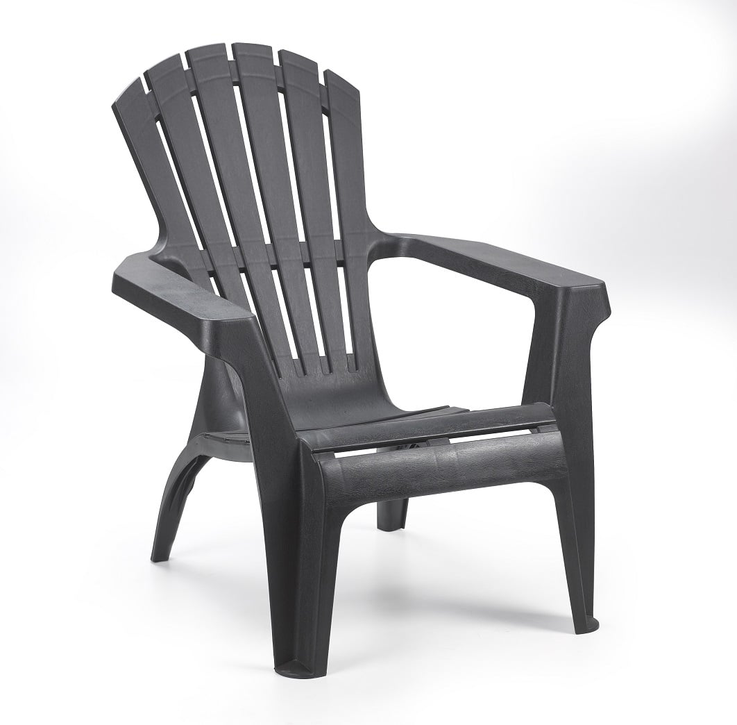 Градински PVC стол Dolomiti DOL064AN атрацит 75x86x86см