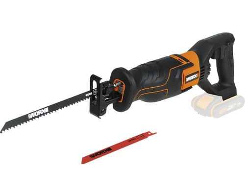 Акумулаторен саблен трион Worx WX500.9 Solo 20V