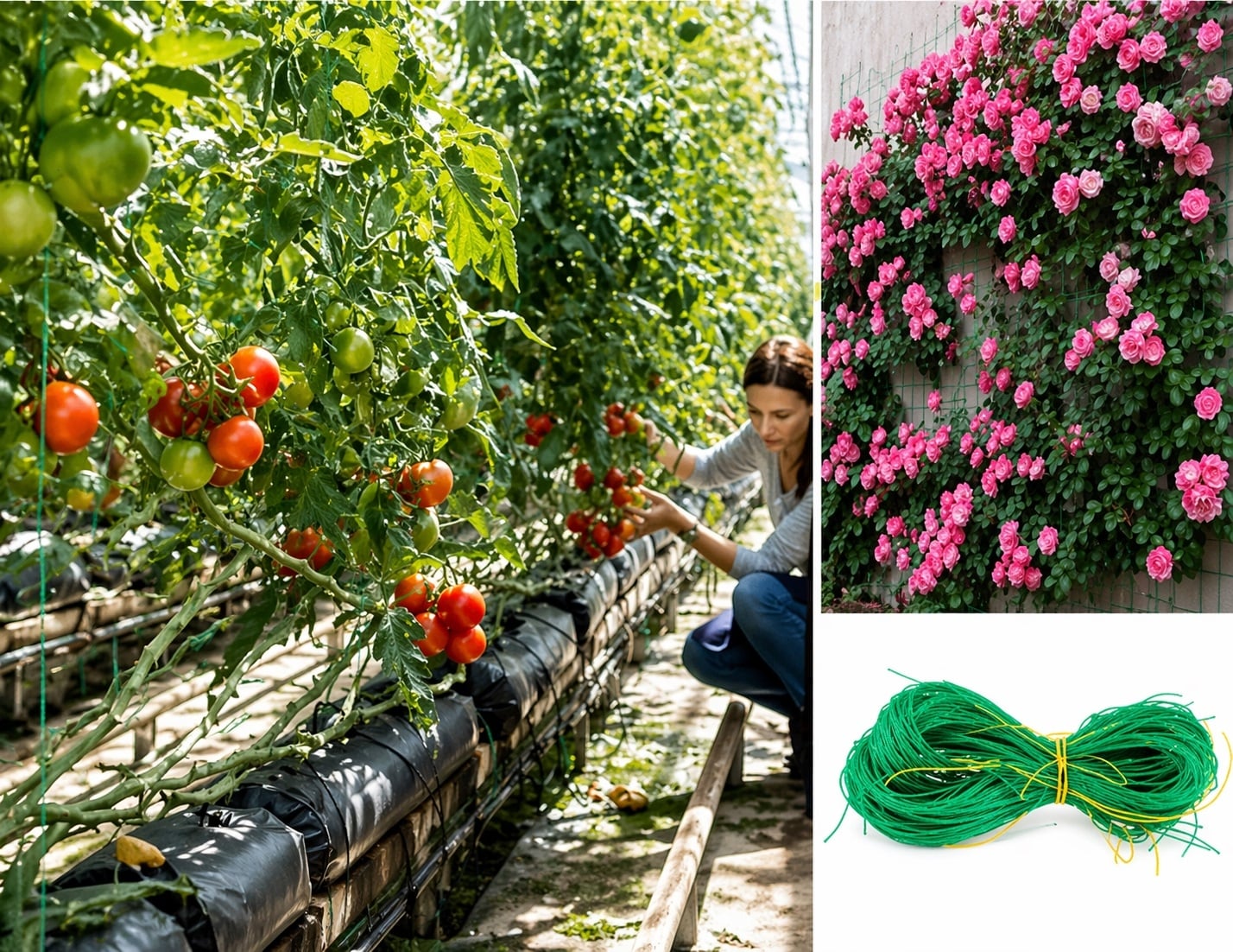 Поддържаща мрежа за пълзящи растения My Garden 1.7х5м /Мини ролка/8.5 кв.м 