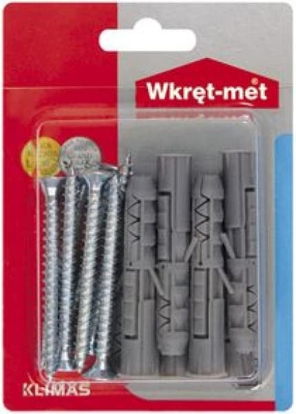 Дюбел за бетон с винт фрезенк WM/BKR 10x60мм / 7 броя