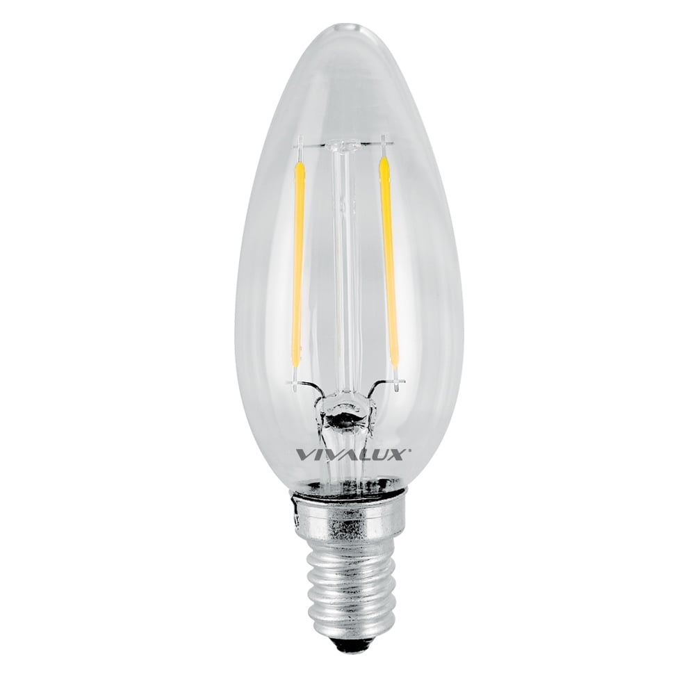 LED крушка Vivalux филамент BF35 E14 4W 4000K