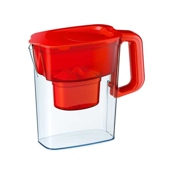 Филтрираща кана Aquaphor Compact 2.4л червена B25+