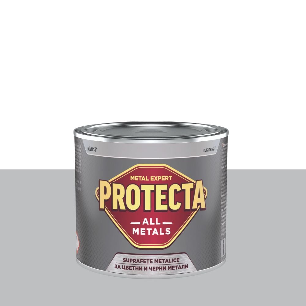 Боя за метал 3в1 Protecta All Metals платина 500мл