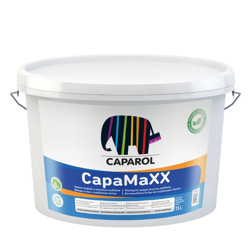 Бяла интериорна боя Capamaxx 2,5л бяла