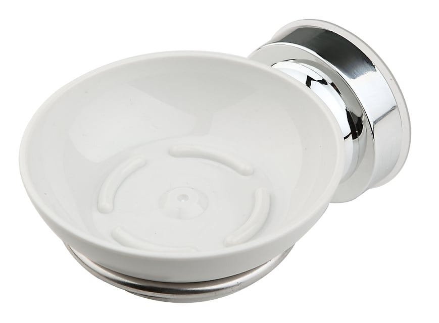 Самозалепваща сапунерка Inter Ceramic Стики 2959 хром