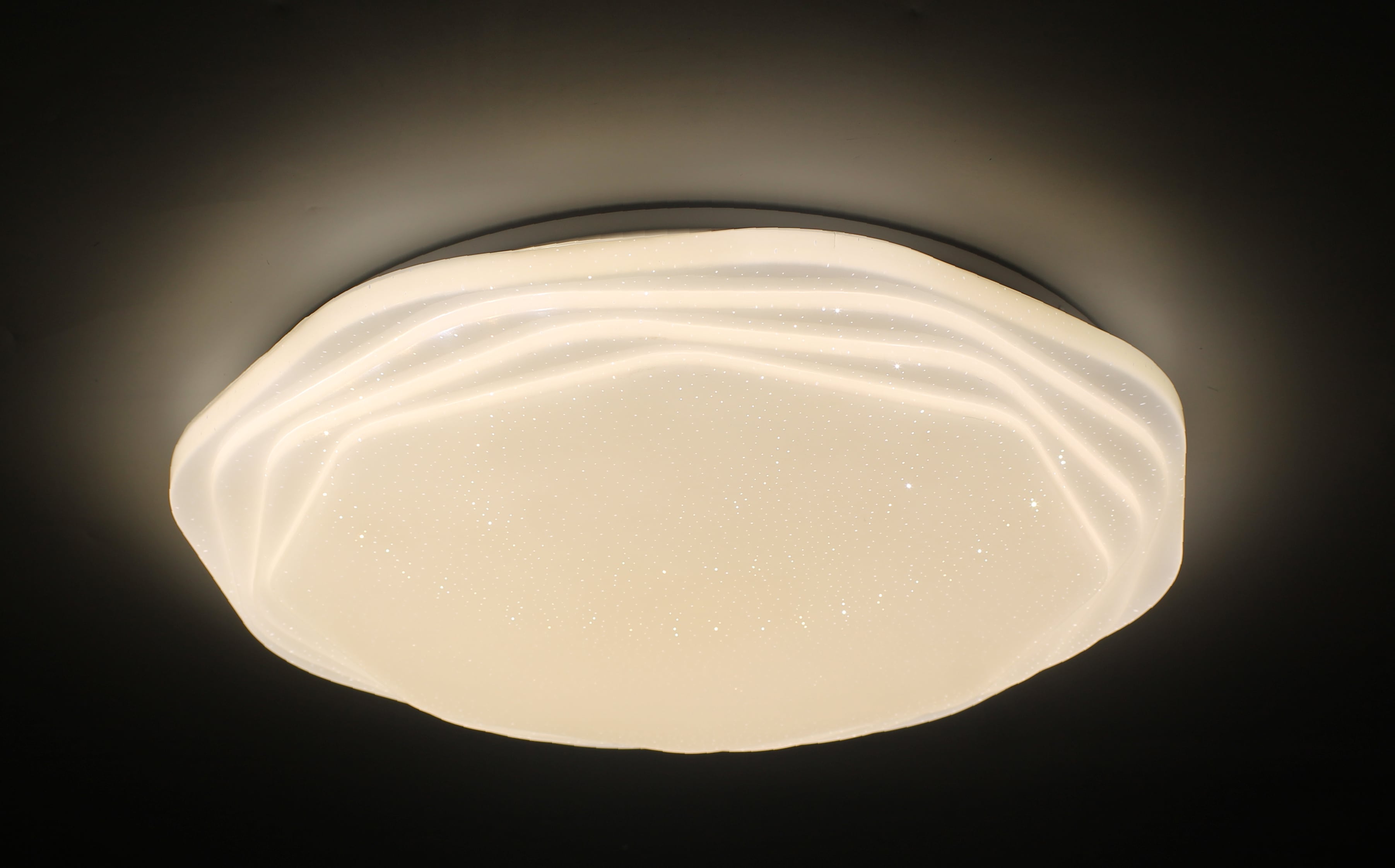 LED плафон Ripple + дистанционно управление 60W ø48,5см
