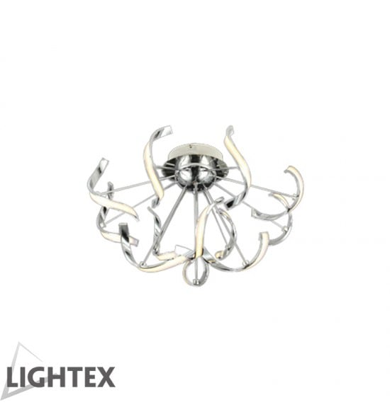 LED полилей Lightex Franka 24W хром 
