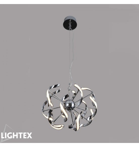 LED полилей Lightex Franka висящ 30W хром 