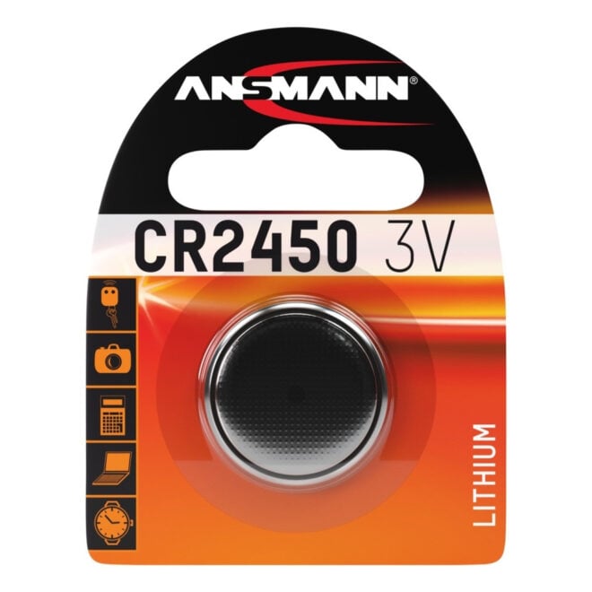 Универсална литиева батерия Ansmann CR2450 / 3V / 1 брой
