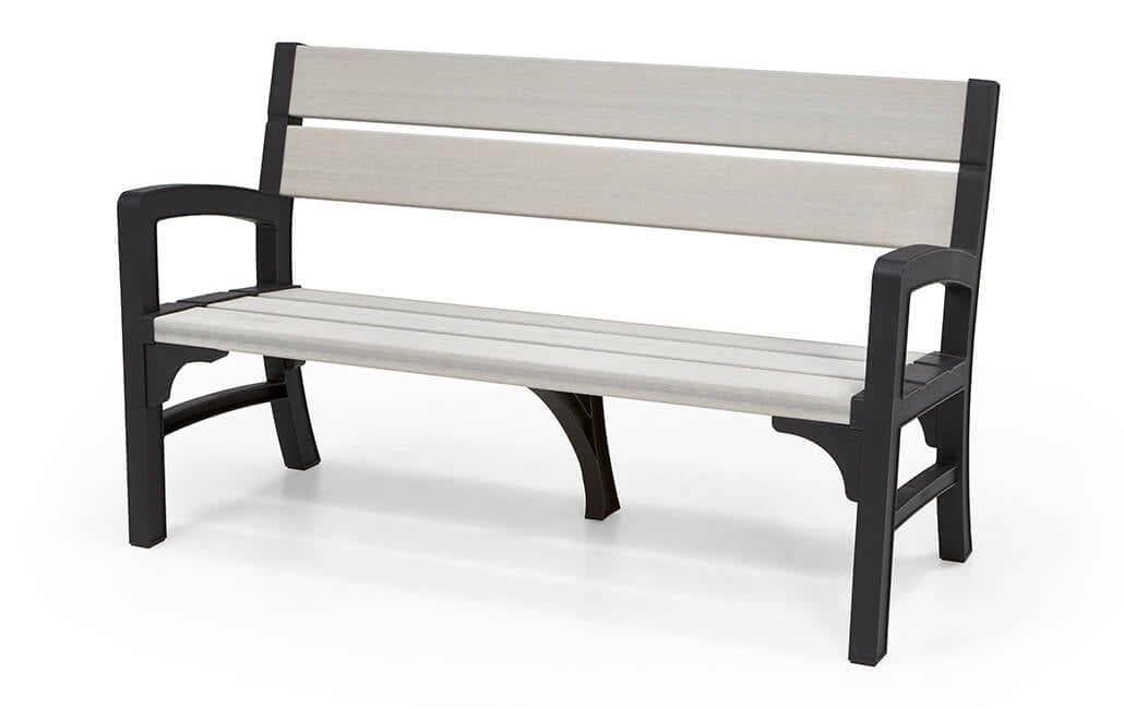 Градинска 3-местна пейка Montero 233158 / 150х62х89,5см 