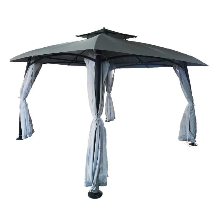 Метален павилион My Garden TLC172 сив 3,3x3,3m