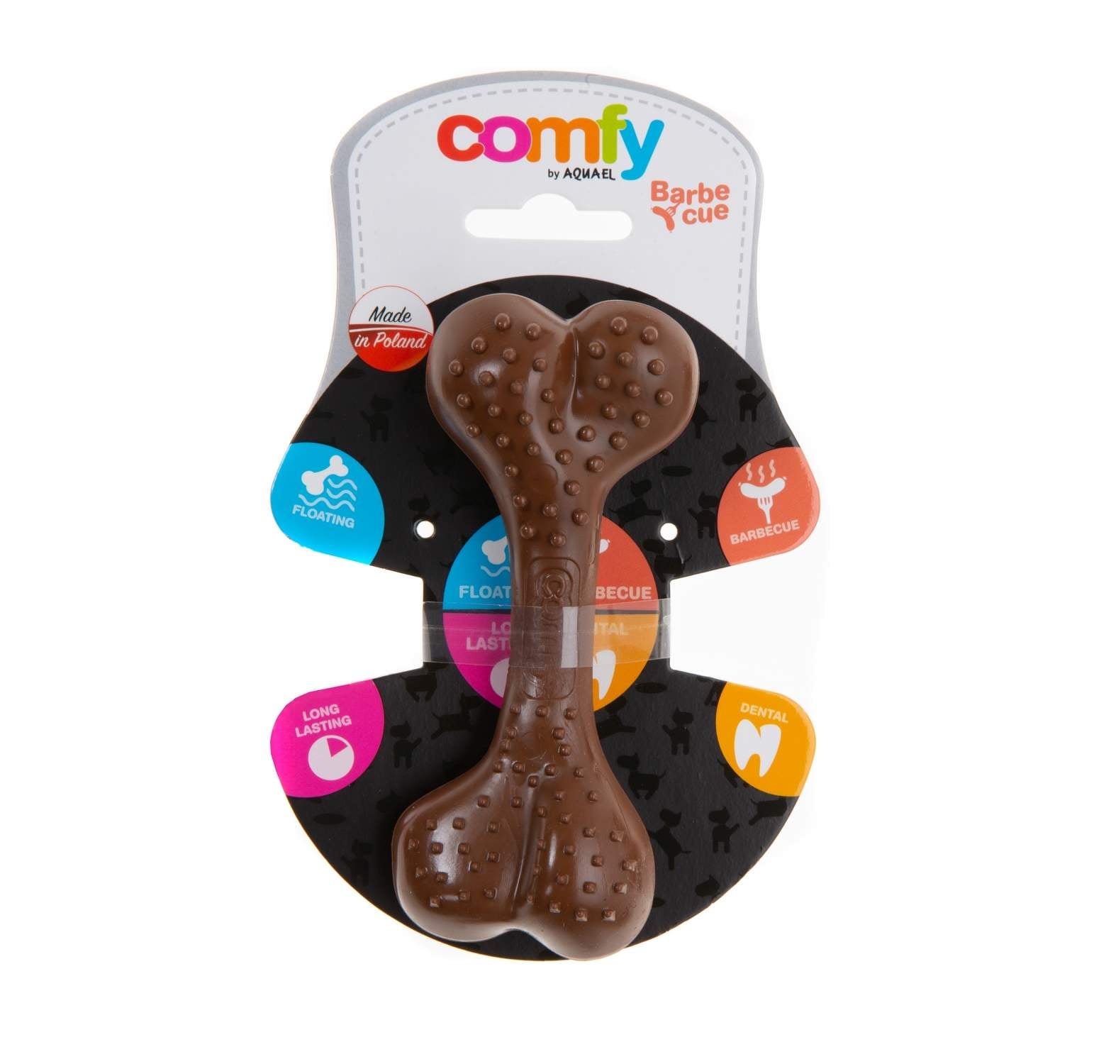 Дентална играчка за кучета Comfy Toy Dental Bone Barb 8,5cm