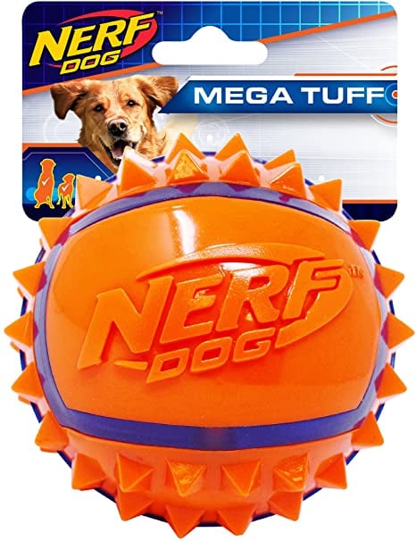 Играчка за кучета Nerf Two-Tone TPR Spike Ball / Large