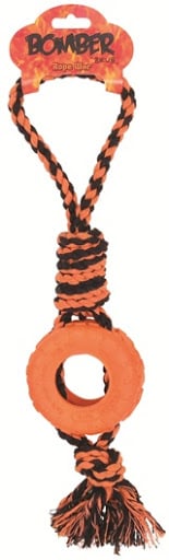 Играчка за кучета Zeus Bomber Rope War S 9.5x42сm