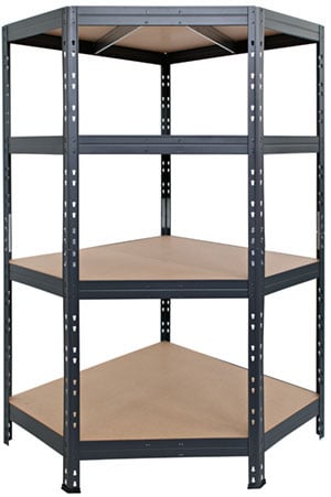 Метален стелаж RIVET250 1800/900/900/450, до 400 кг на рафт