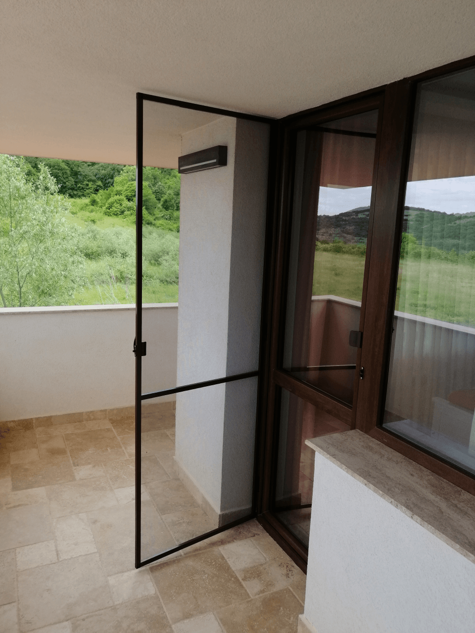 Комарник за врата Home Maister кафяв 230х75см
