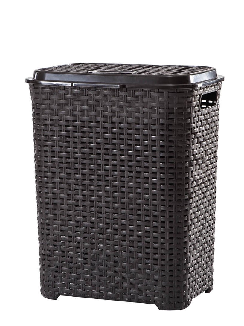 Кош за пране Rattan 40L кафяв