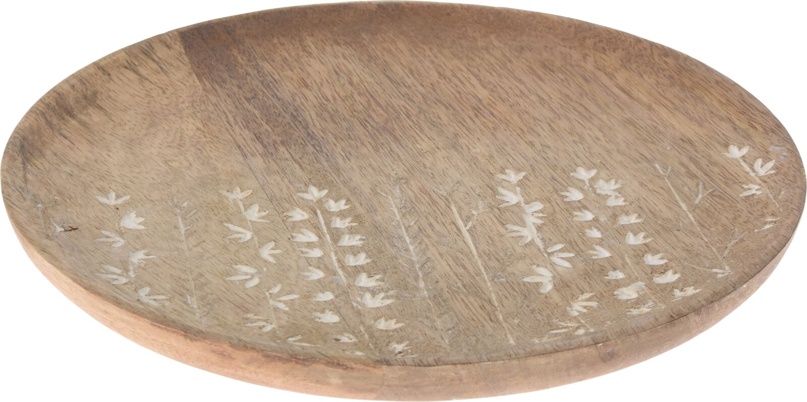 Дървен поднос Mango Wood 25x25x2см
