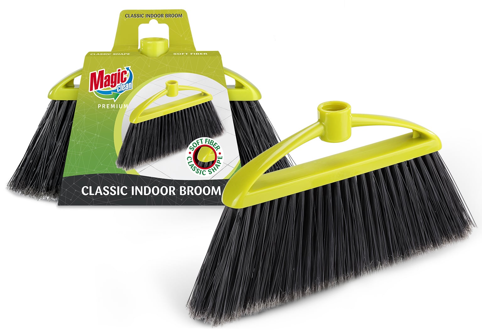 Четка Magic clean premium конус резба