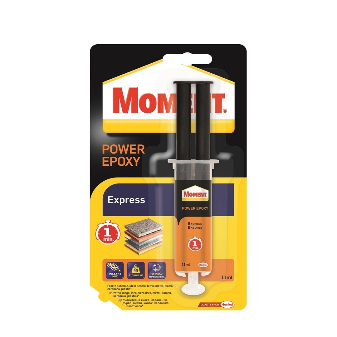 Двукомпонентно епоксидно лепило Moment Power Epoxy 11мл